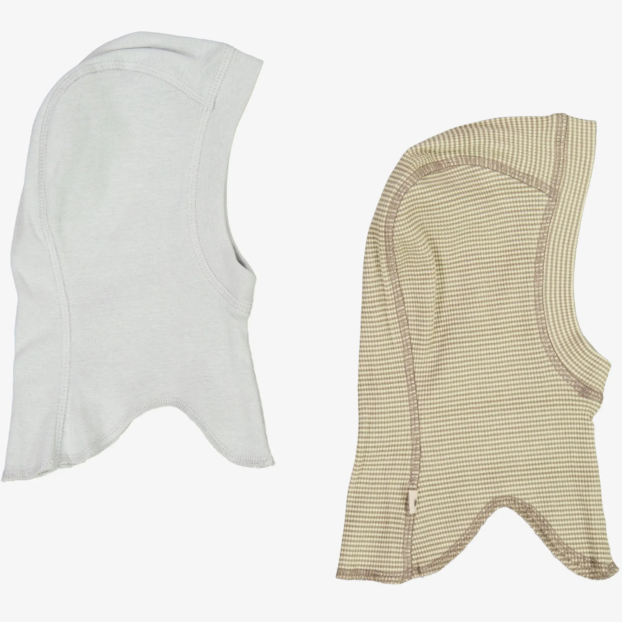 2 Balaclava Amel | Baby - warm stone stripe