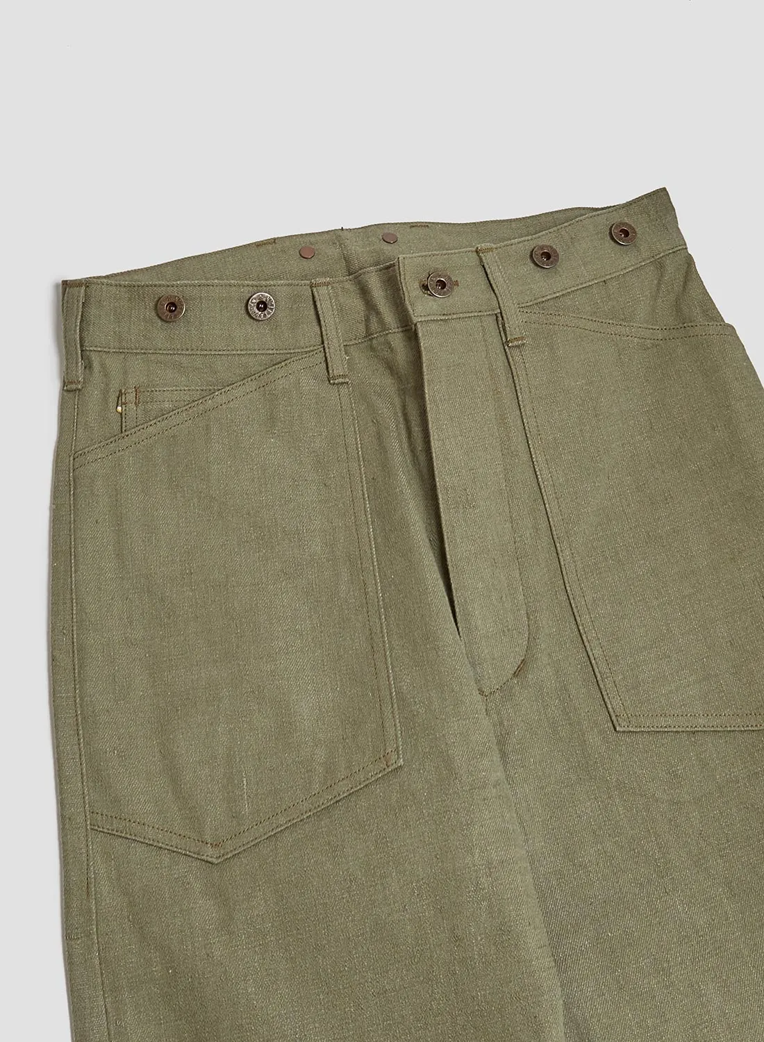 30s US Army Denim in Green