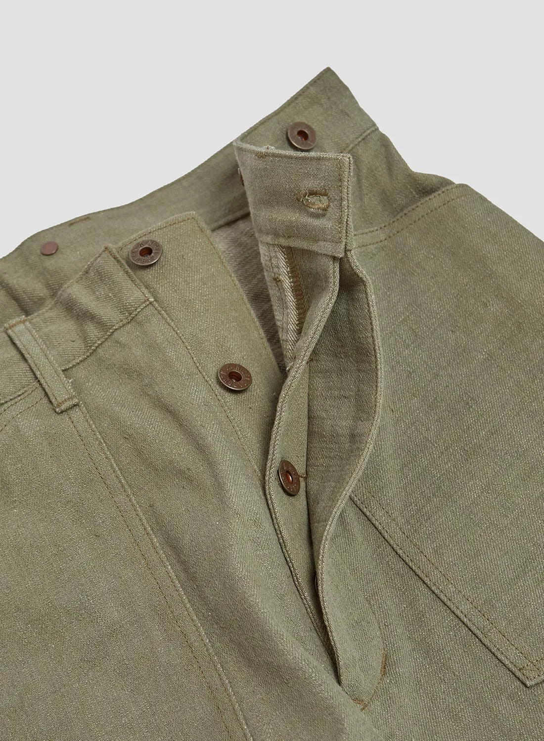 30s US Army Denim in Green