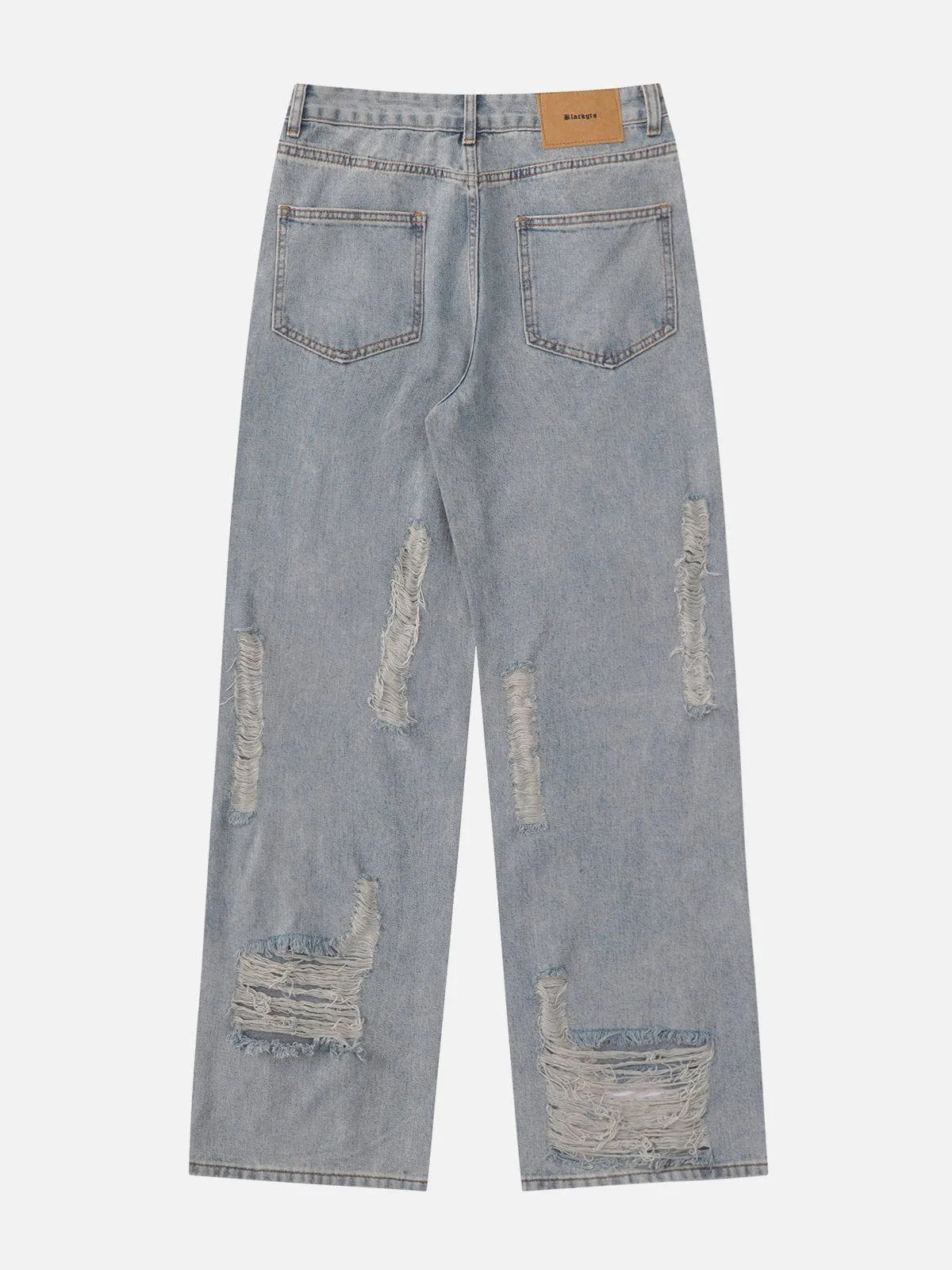 AlanBalen® - Cut Hole Jeans