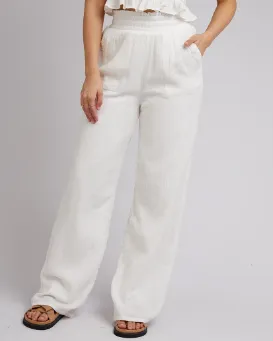 All About Eve Rowie Pant Vintage White