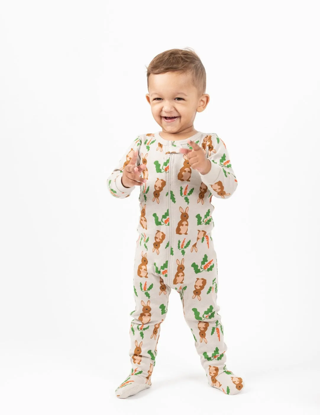 Baby Footed Bunny Pajamas