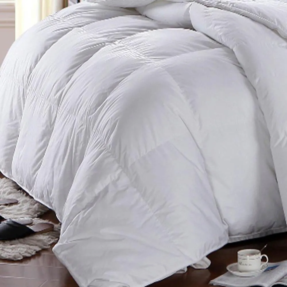 Baffle Box Hungarian Down Alternative Comforter  Oversized Winter Fill Duvet Insert