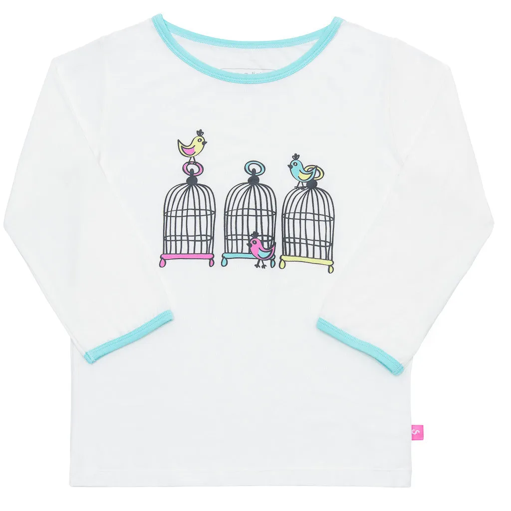 Bamboo long John Pyjamas - Lucy's Birdcage