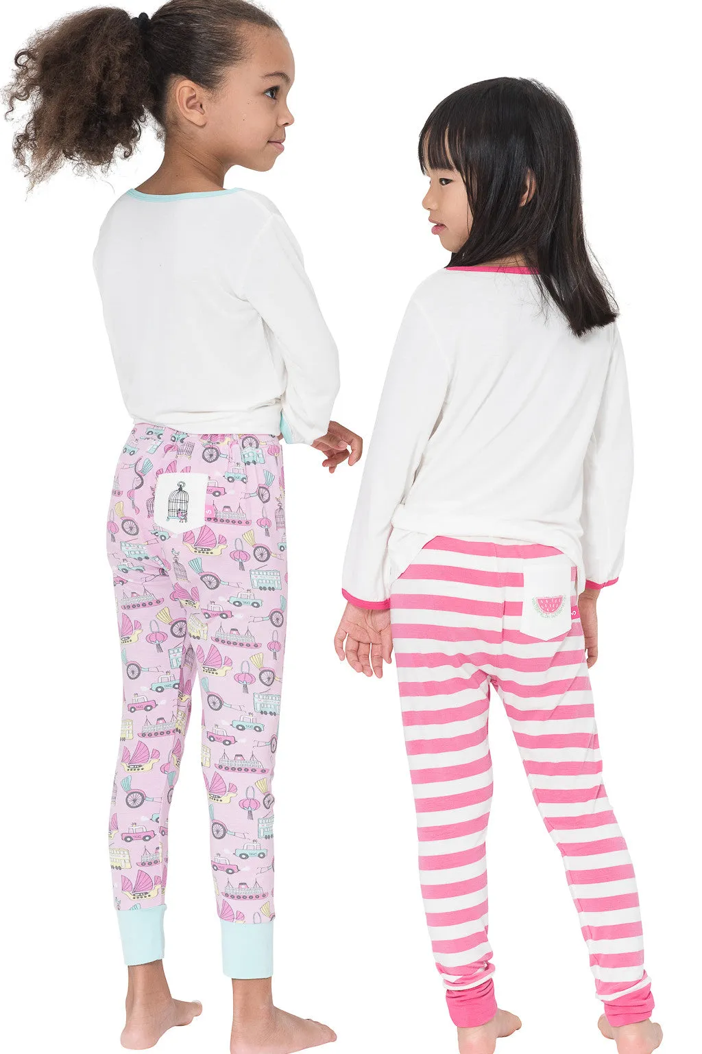 Bamboo long John Pyjamas - Lucy's Birdcage