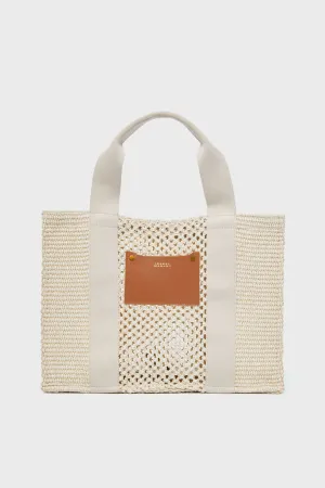 Beige Small Aruba Tote