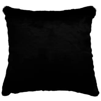 Black Panther Faux Fur Cushion