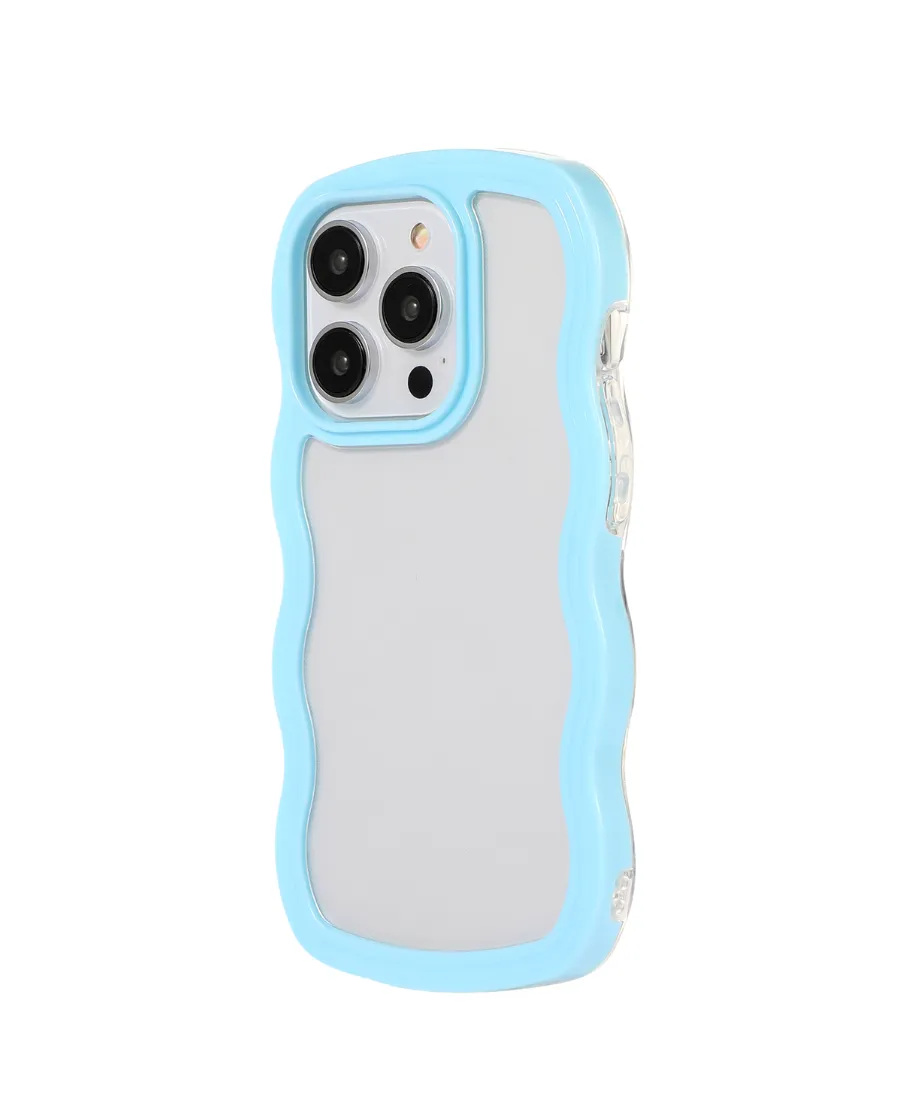 Blue Wavy Phone Case