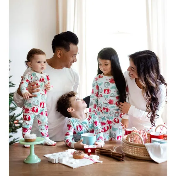 Burt's Bees Organic Family Pajamas Mugs of Happiness