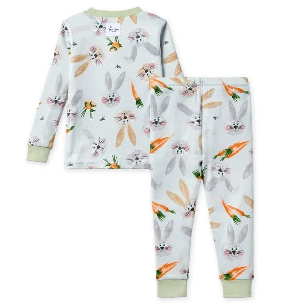 Burt's Bees Organic Two-Piece Pajamas Being a Bunny