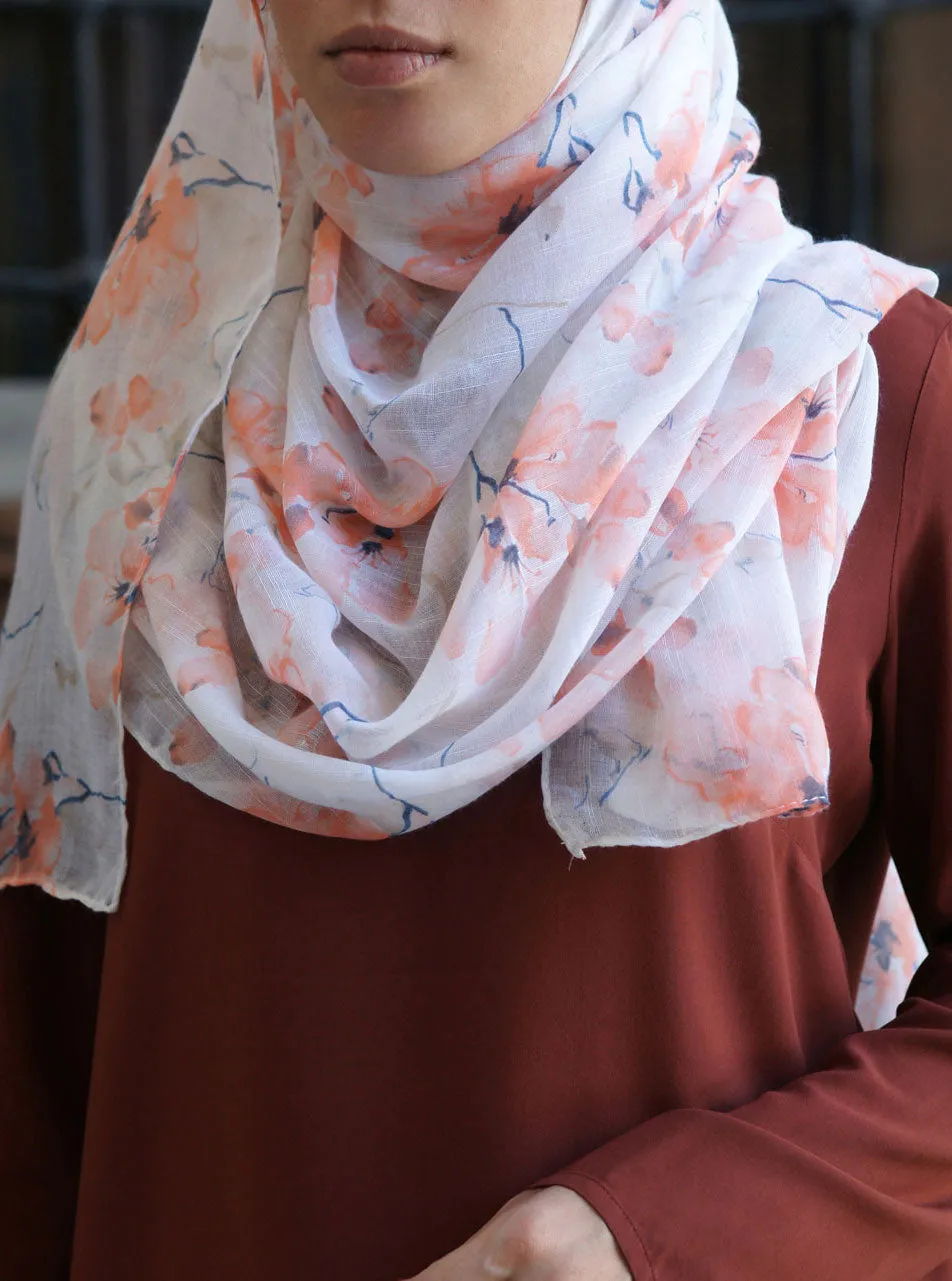 Delicate Flowers Hijab