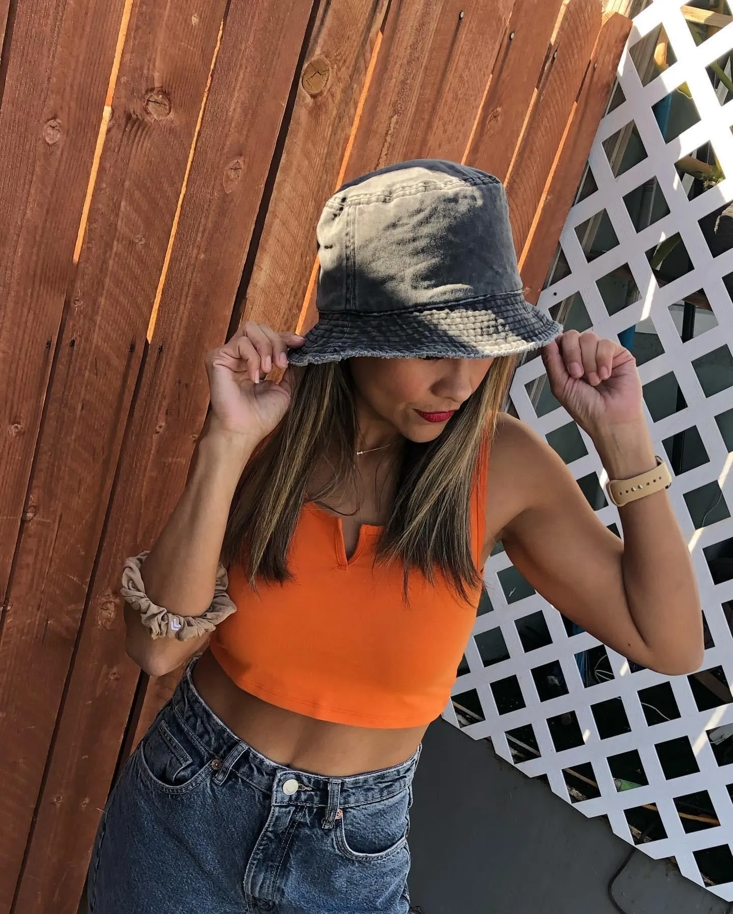 Denim Fashion Bucket Hat