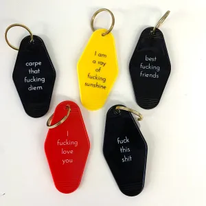 Edgy Motel Key Chains