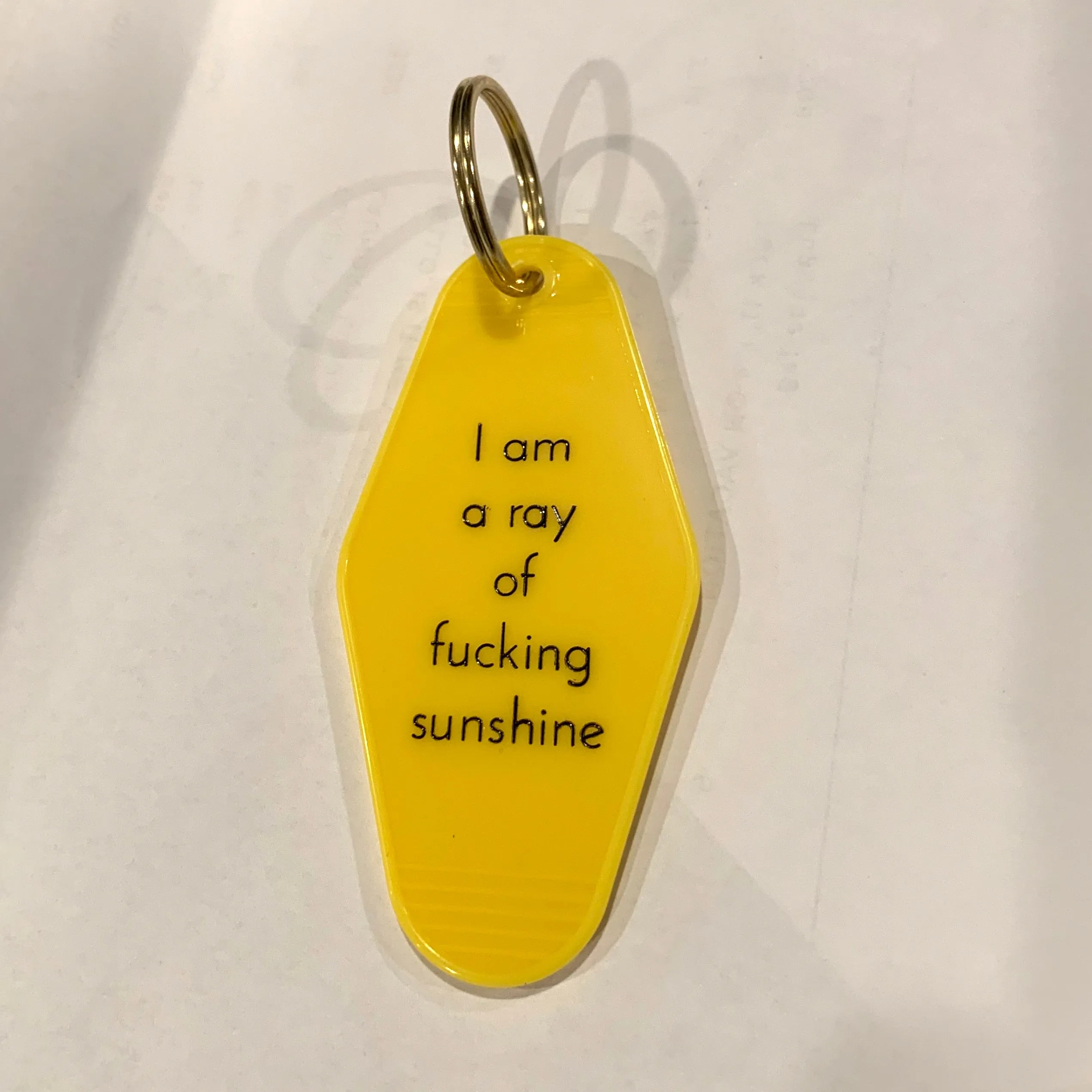 Edgy Motel Key Chains