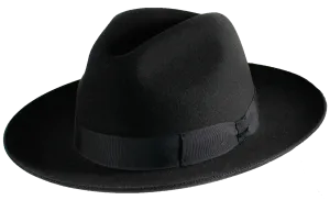 Elton Fur Felt Blend Fedora by Stefeno