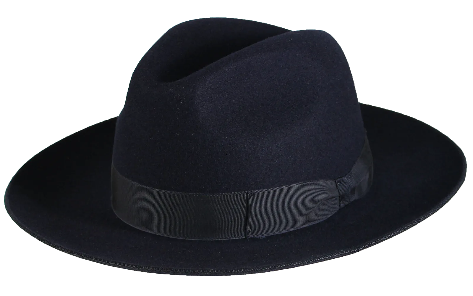 Elton Fur Felt Blend Fedora by Stefeno