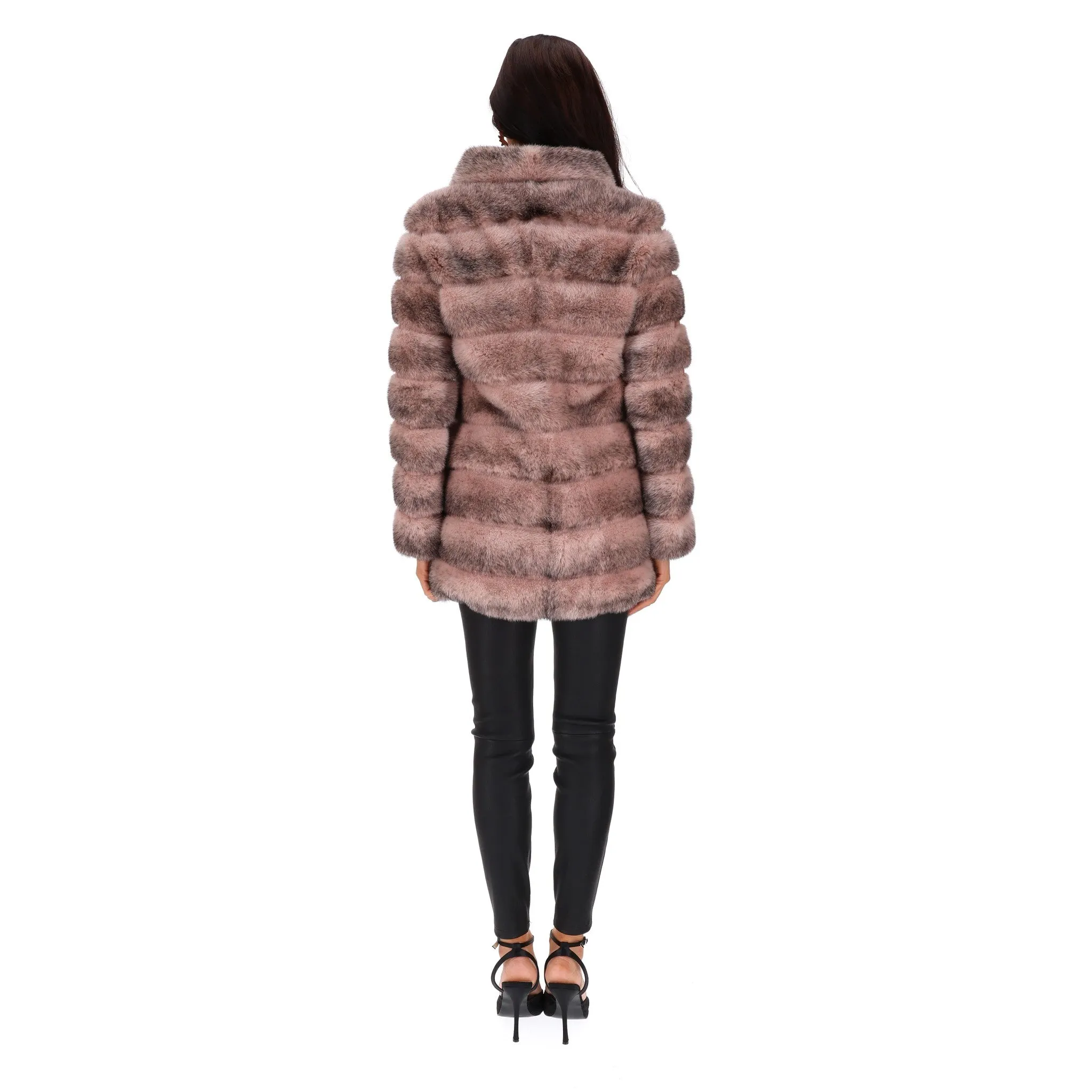 Fendi Mink Fur Coat. Size 40IT