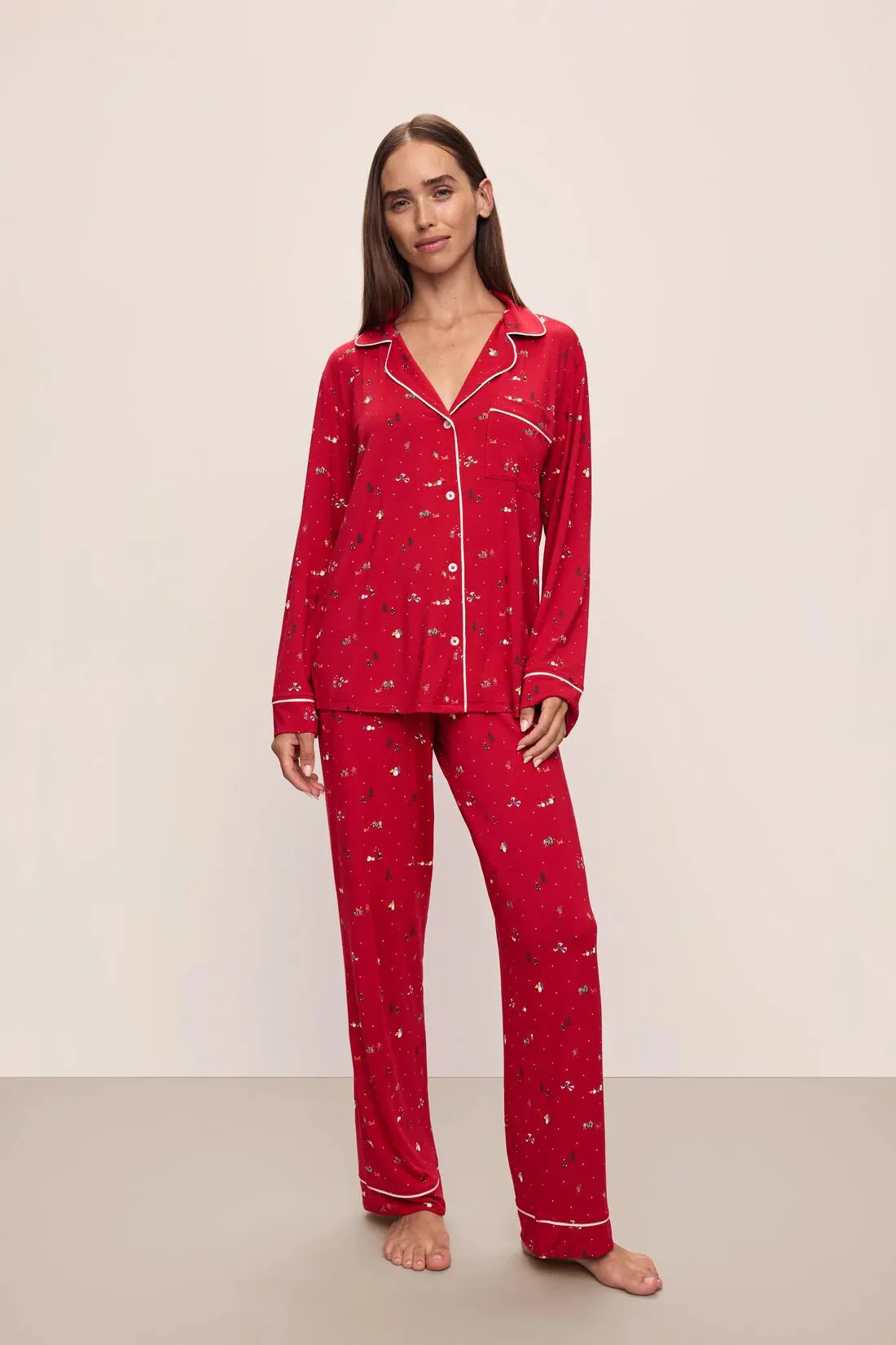 Gisele Printed Long Pj Set