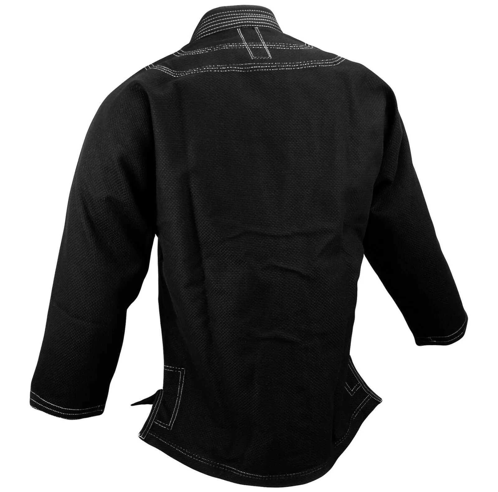 Jiu Jitsu Uniform, Single Weave, Black