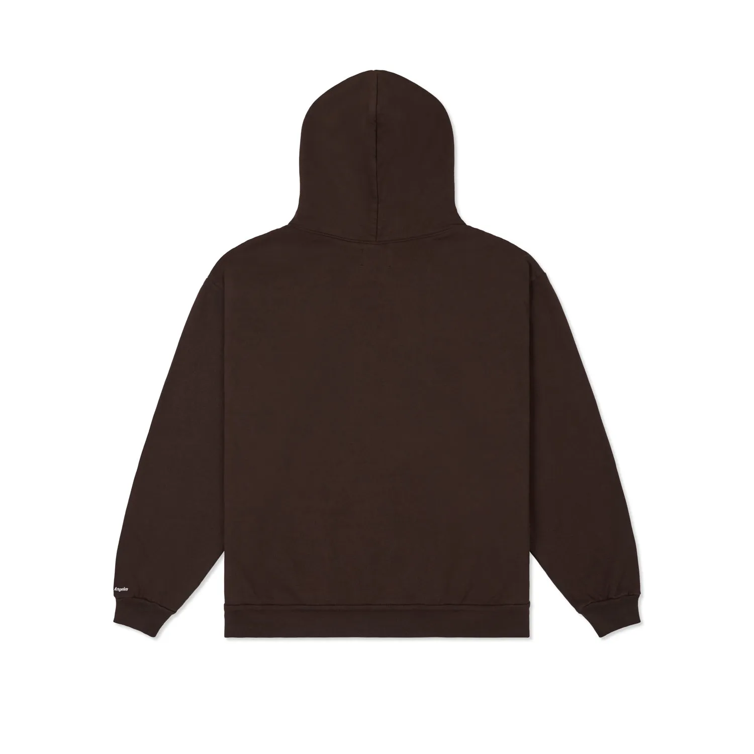 LA Heavy Fleece Hood - Chocolate