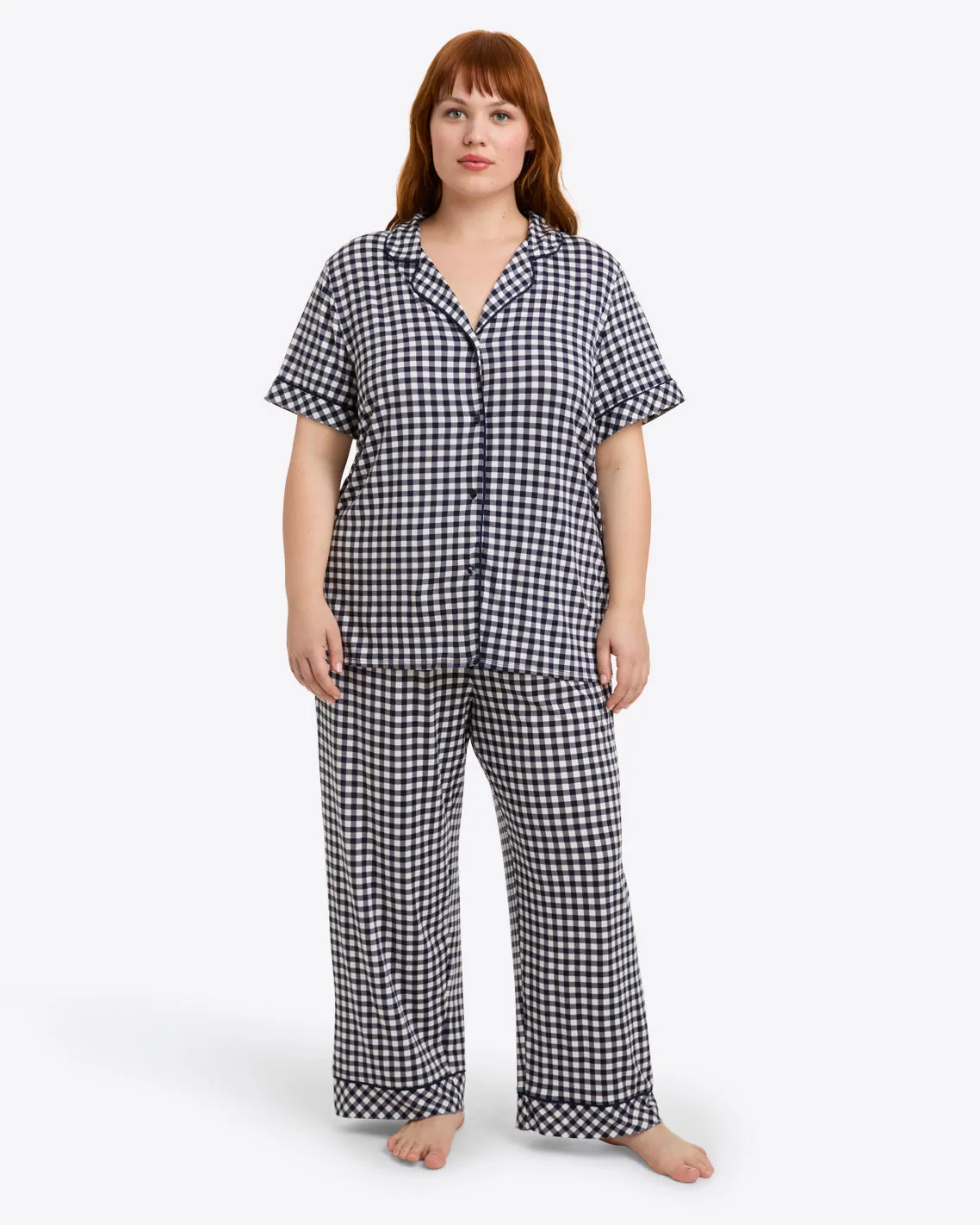 Linda PJ Set in Gingham