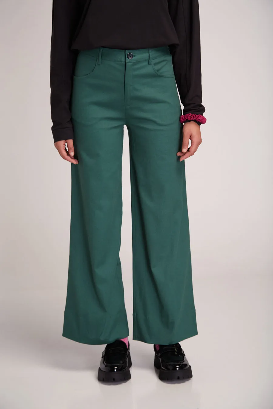 Lires Pants Twill - Green