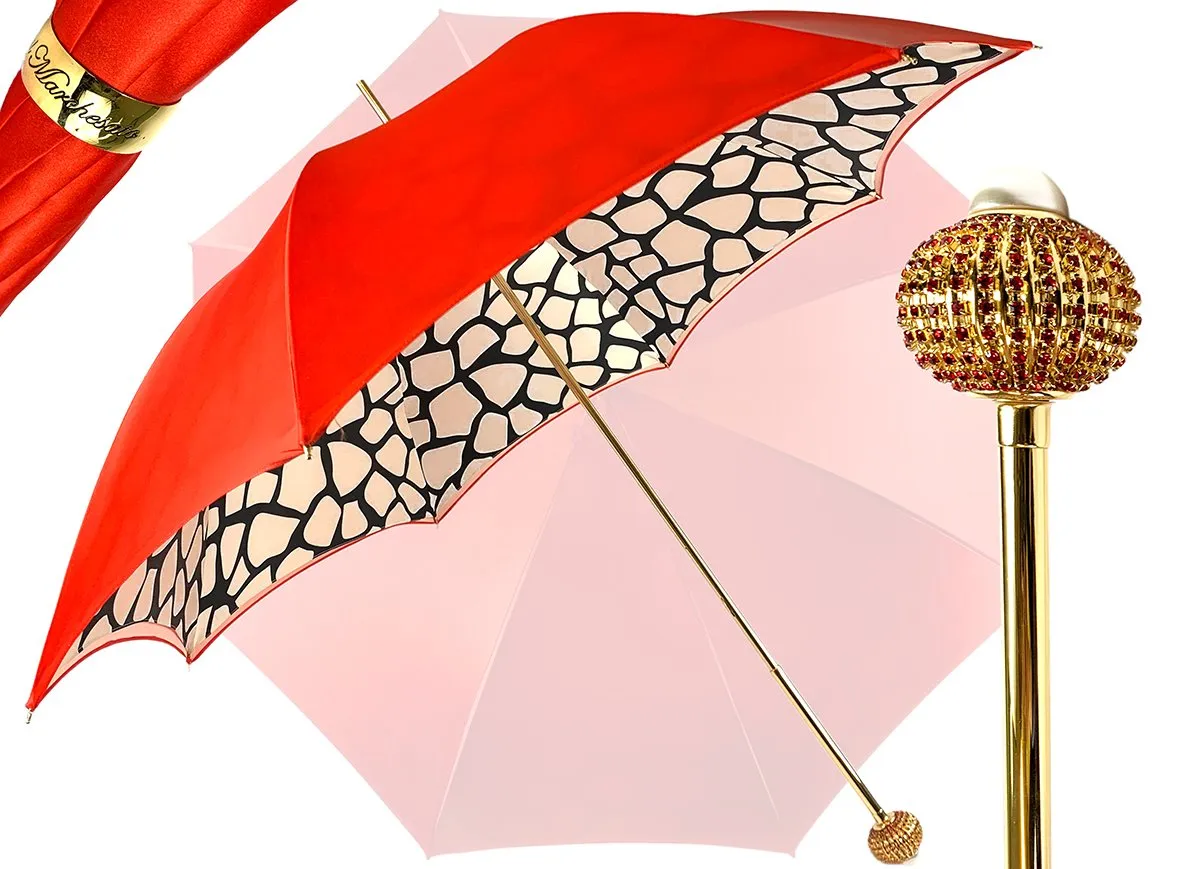 Luxurious Giraffe Pattern Umbrella