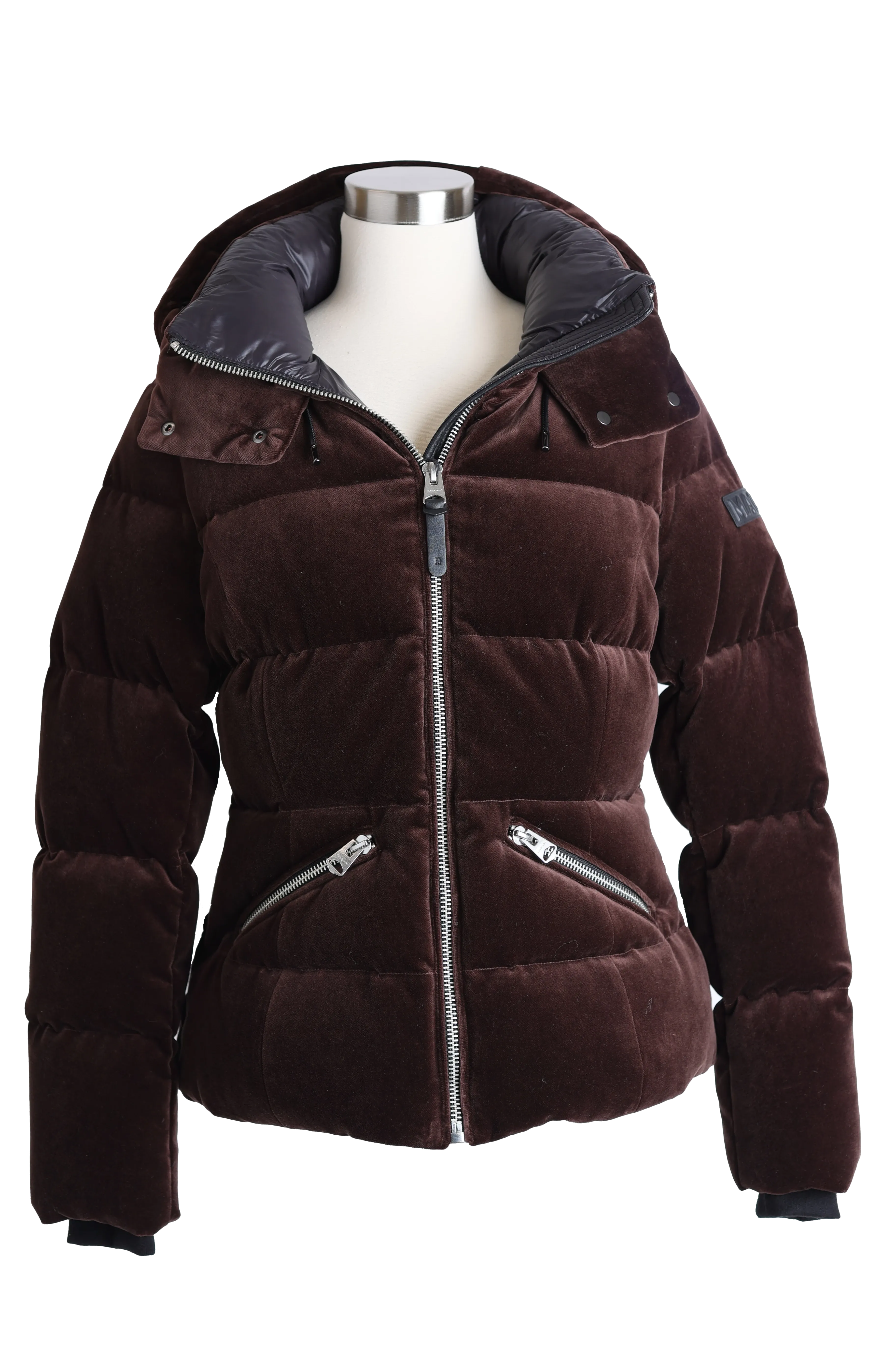 Madalyn Velvet Down Puffer Jacket - Limited Edition