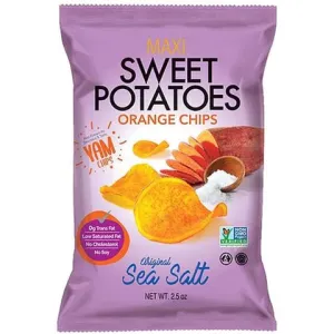 Maxi Sweet Potatoes Orange Chips Original Sea Salt 70g