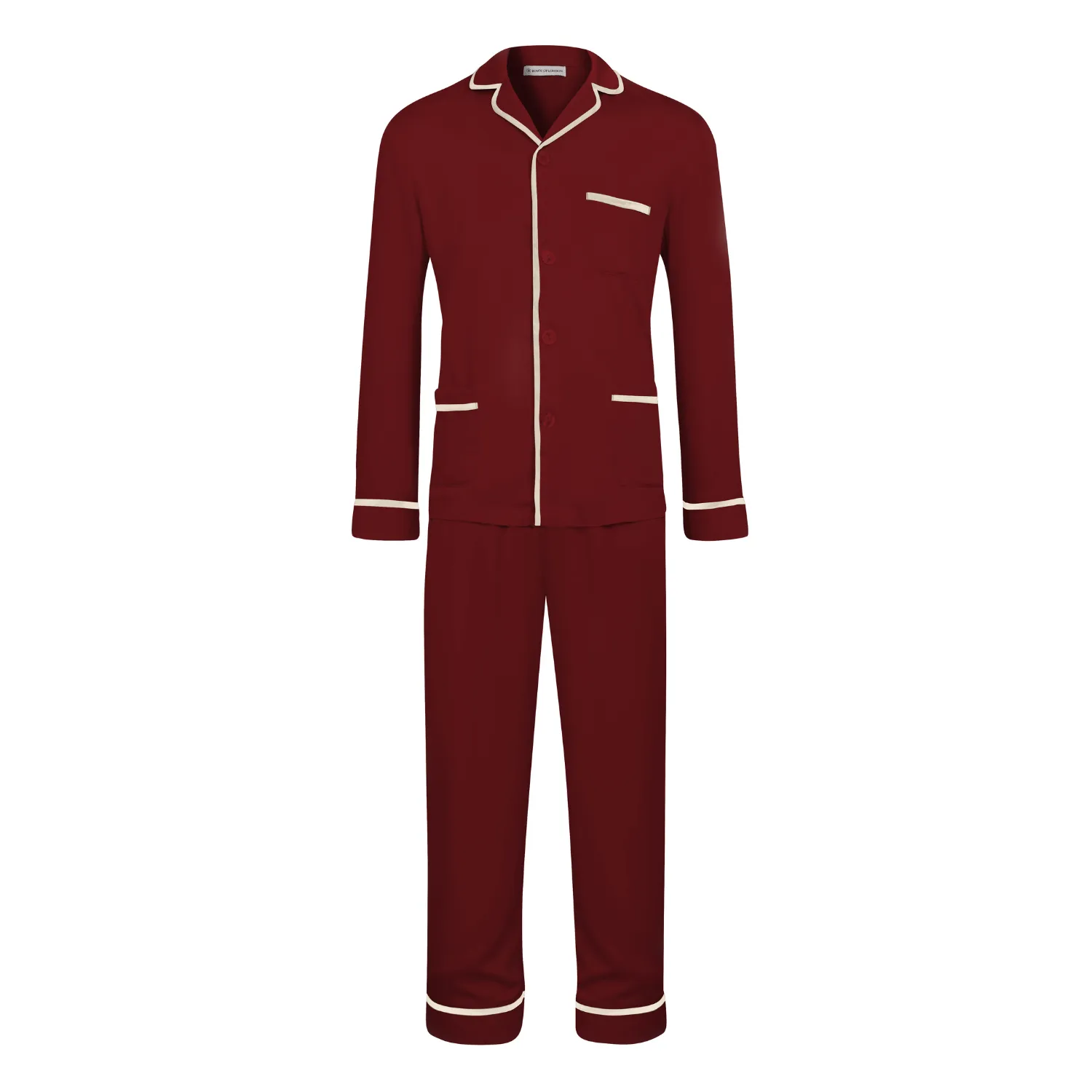 Men's Satin Pajamas - Apollo