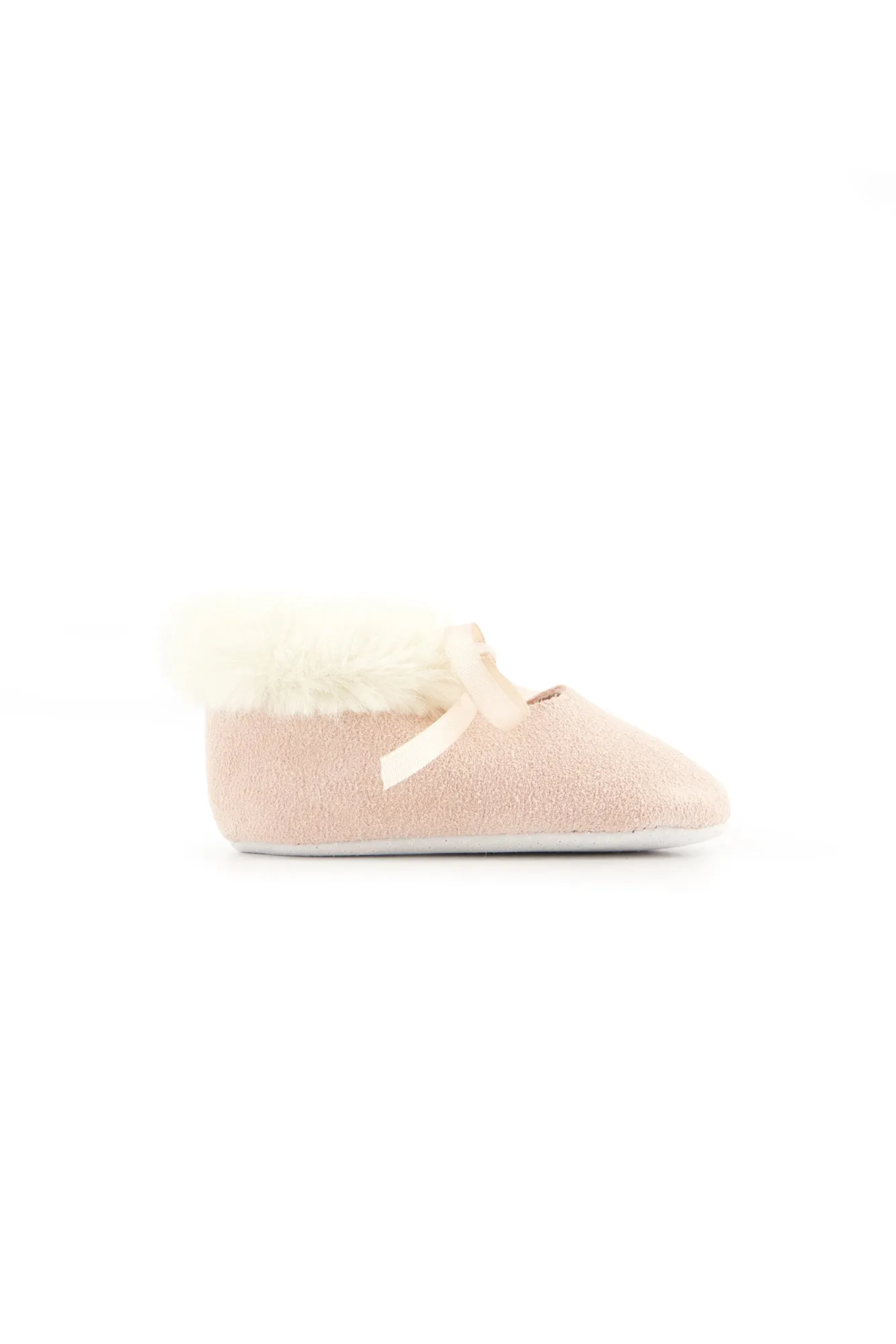 Pale Pink Fur Shoes