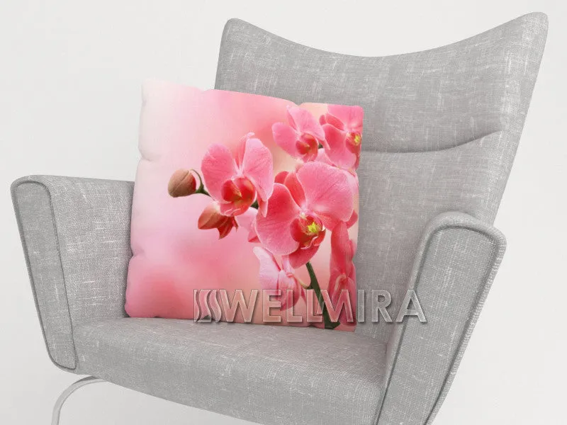 Pillowcase Pink Orchids