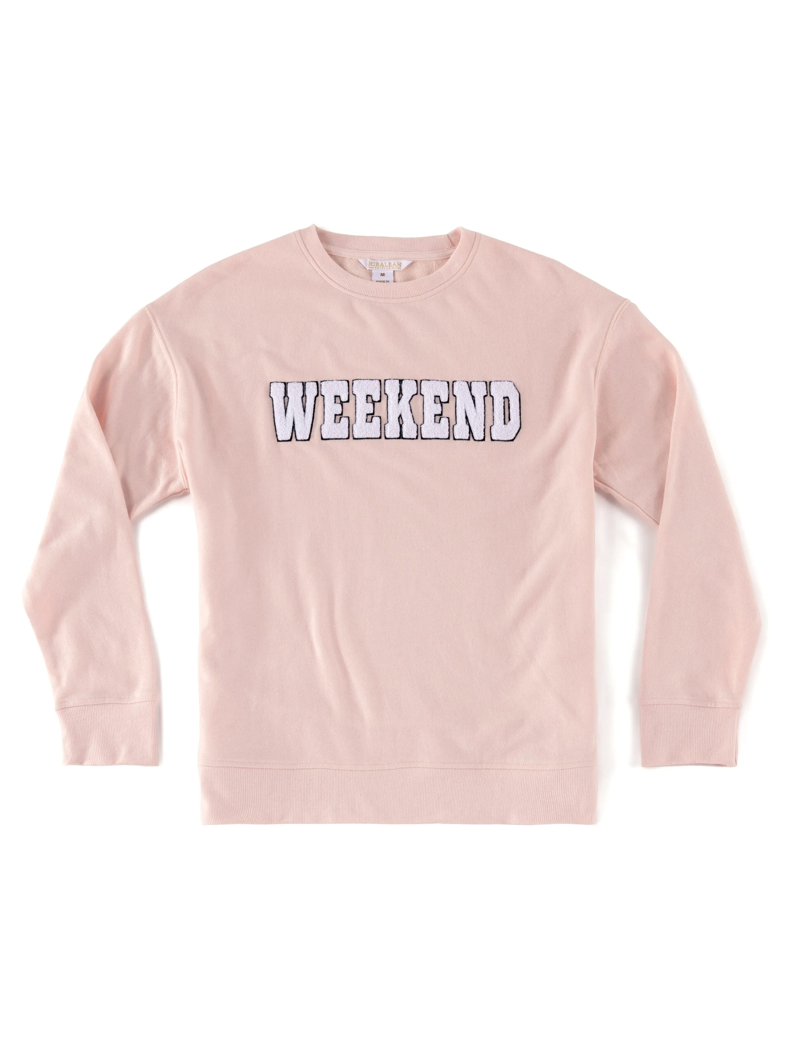 "Weekend" Sweatshirt | Blush