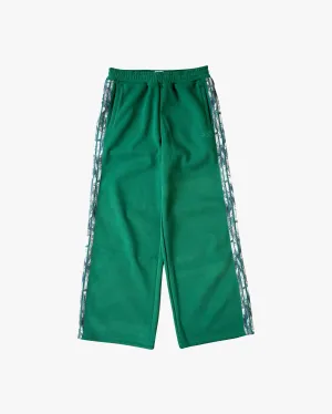 REAL CAMO STRIPED BAGGY PANTS - HUNTER GREEN