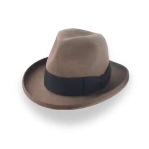 Retro Homburg Hat for Men in Premium Fur Felt | The Phaeton