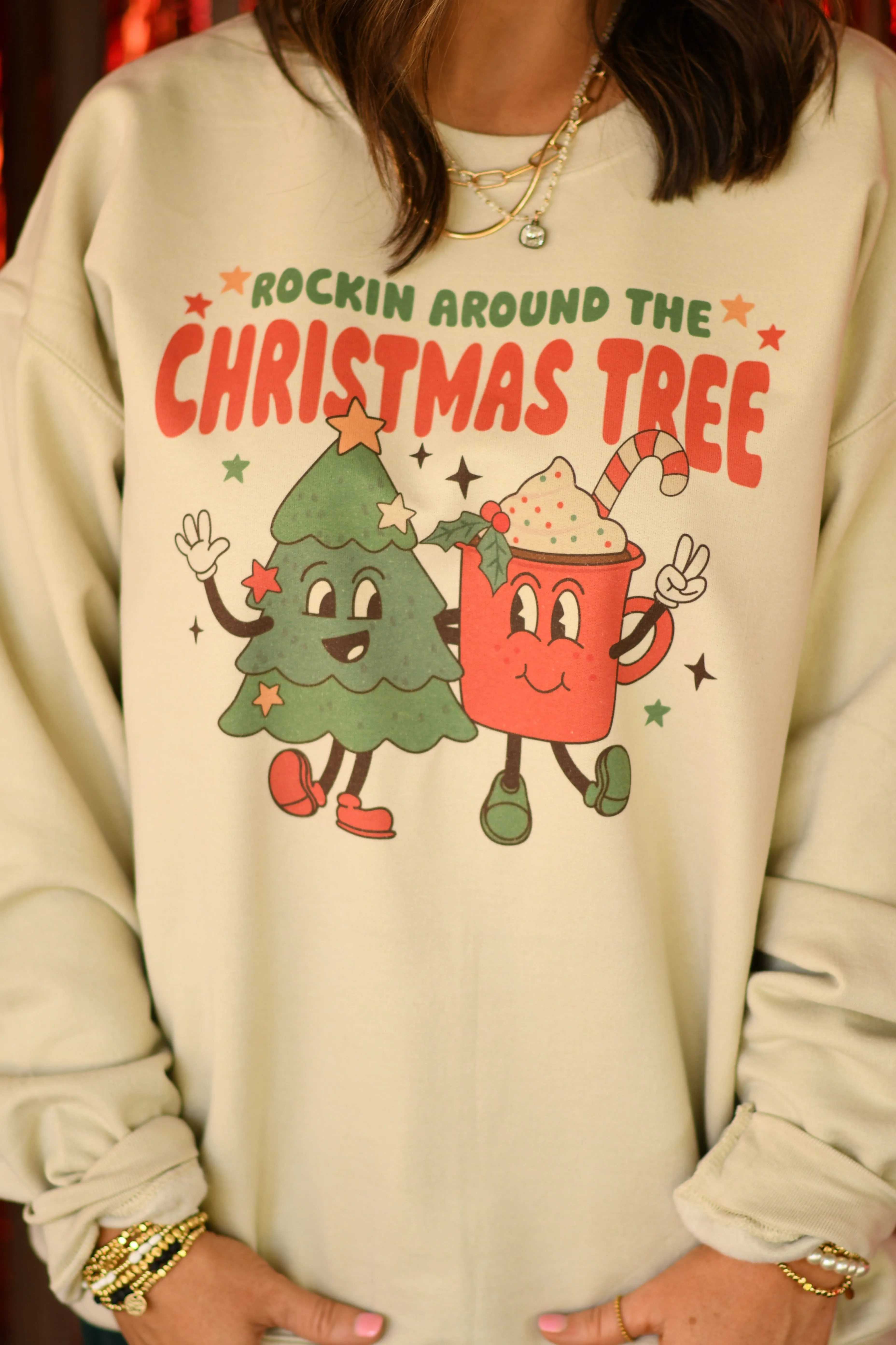 Rockin' Around the Christmas Tree Tee/Sweatshirt