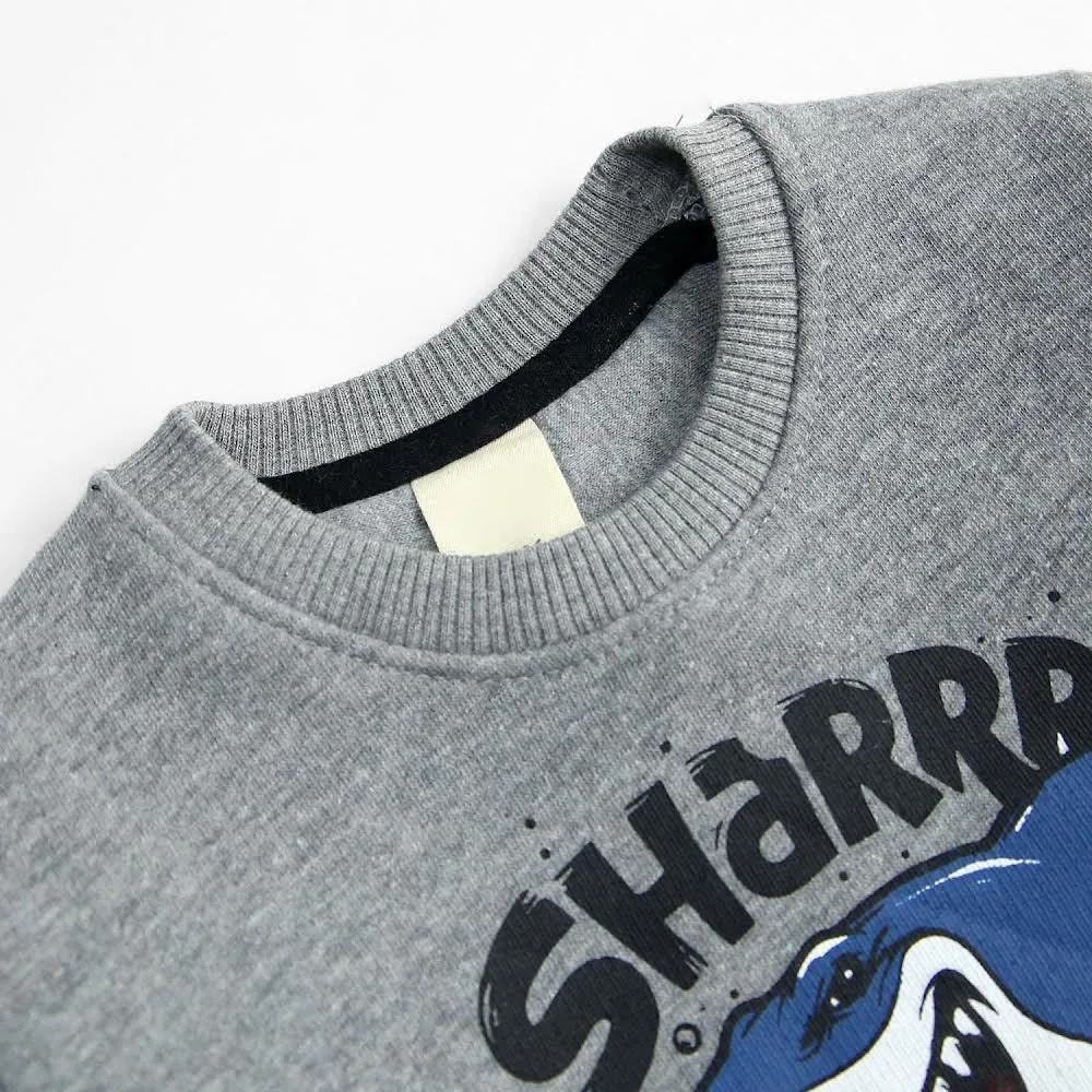 Shark Sweatshirt in fleece for Kids