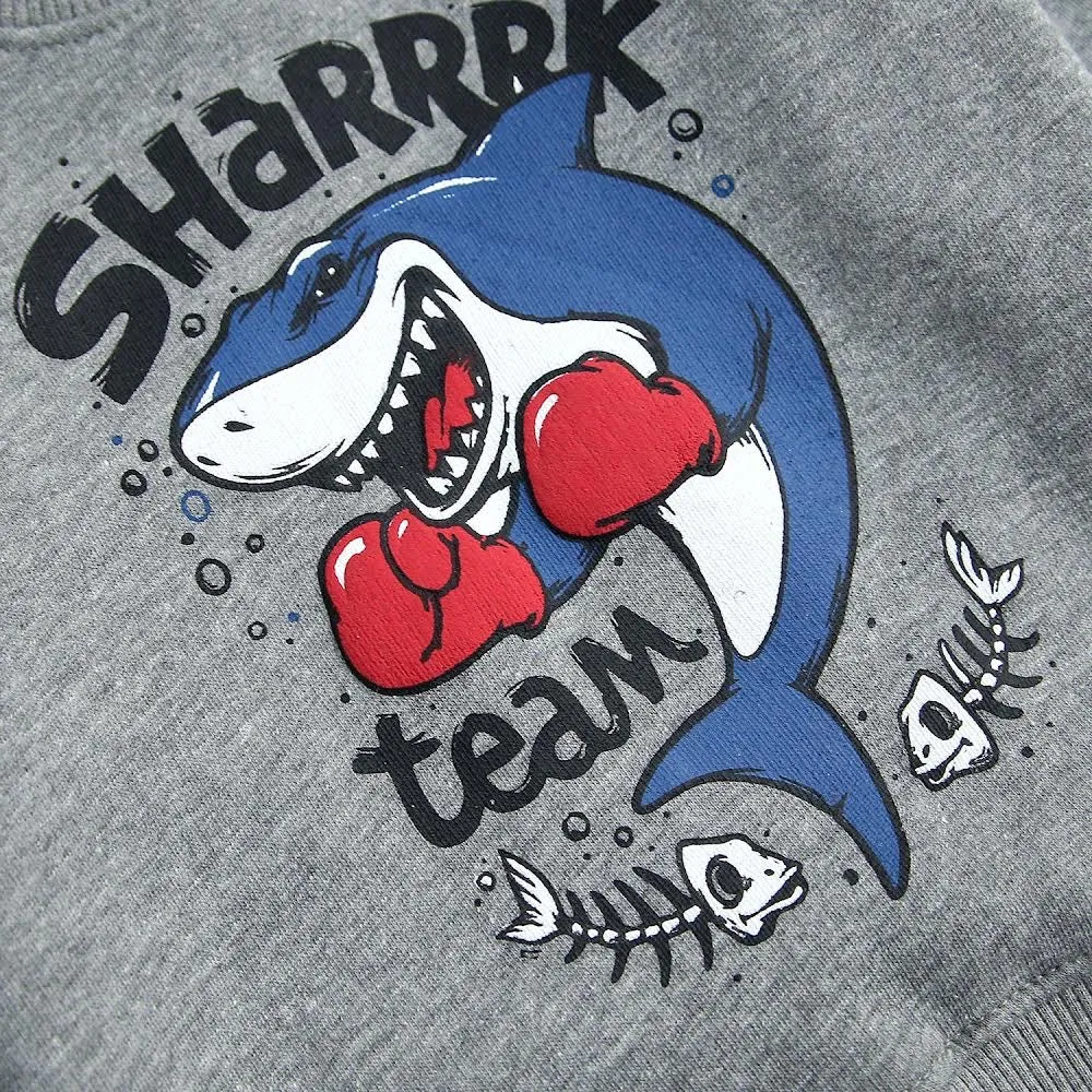 Shark Sweatshirt in fleece for Kids