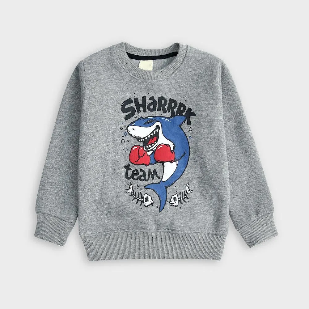 Shark Sweatshirt in fleece for Kids