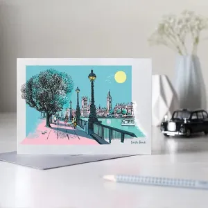 South Bank London Blank Card