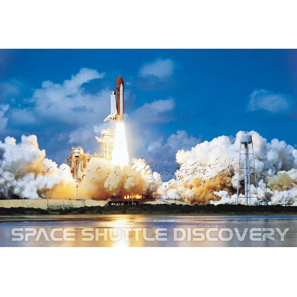 Space Shuttle Discovery Poster