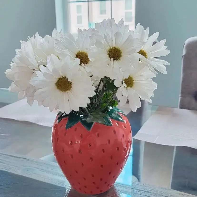 Stylish Strawberry Vase