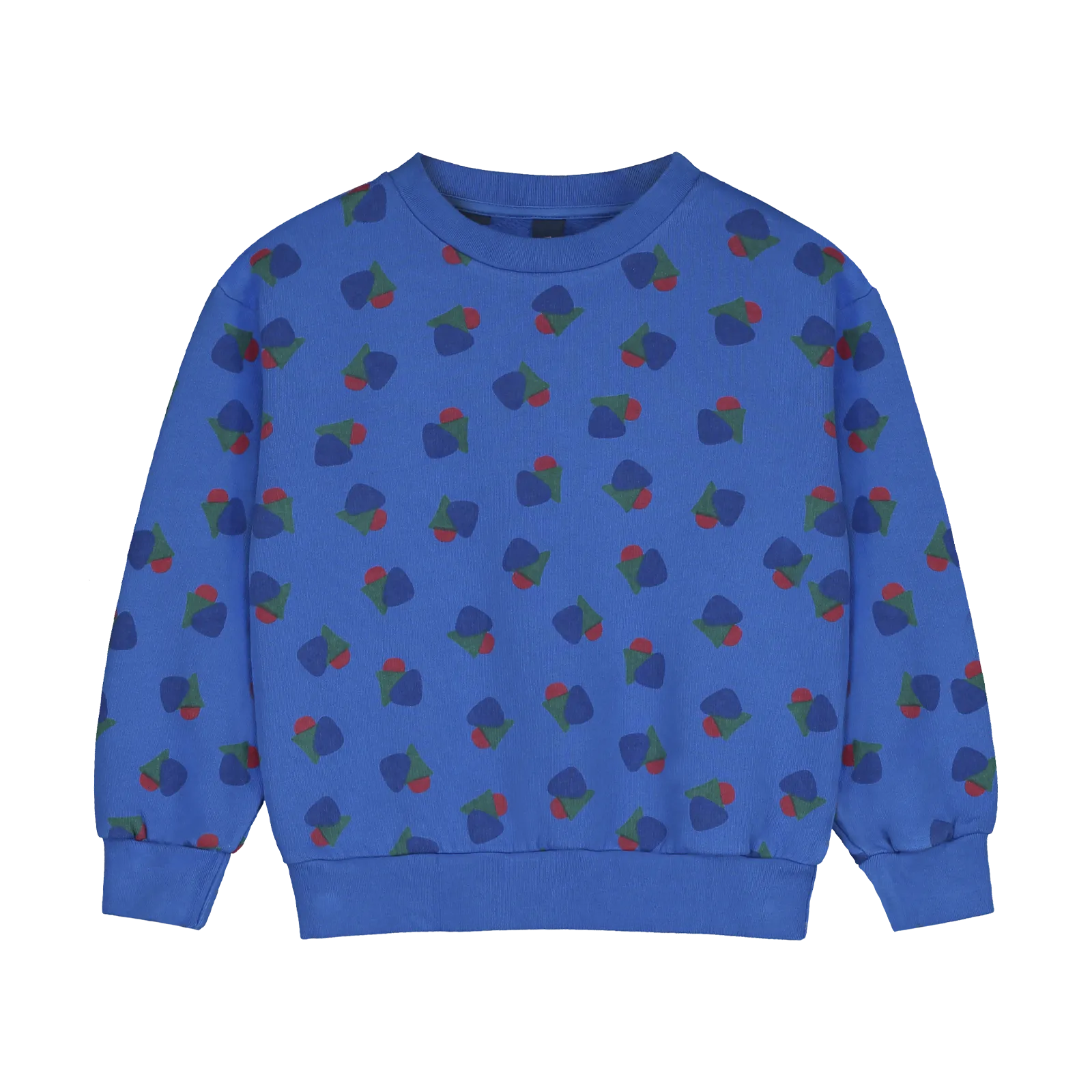 SW12-SWEATSHIRT ALLOVER MATHS -Fresh blue