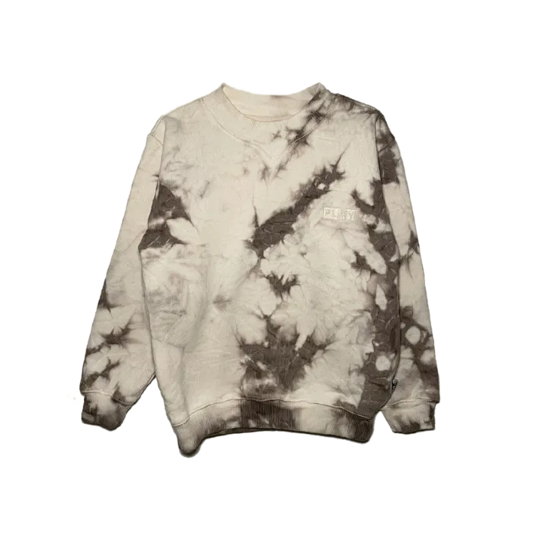 TERRIBLE TWOS SWEATER-ARMY TIE DYE