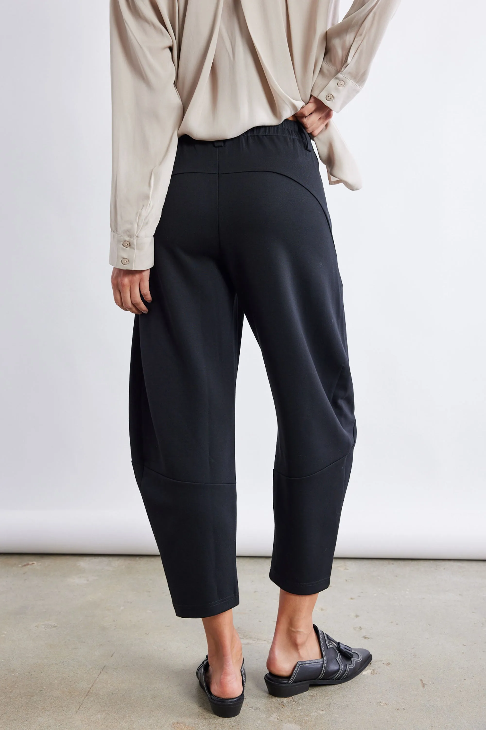 The Stretch Suit Wide-ish Pants