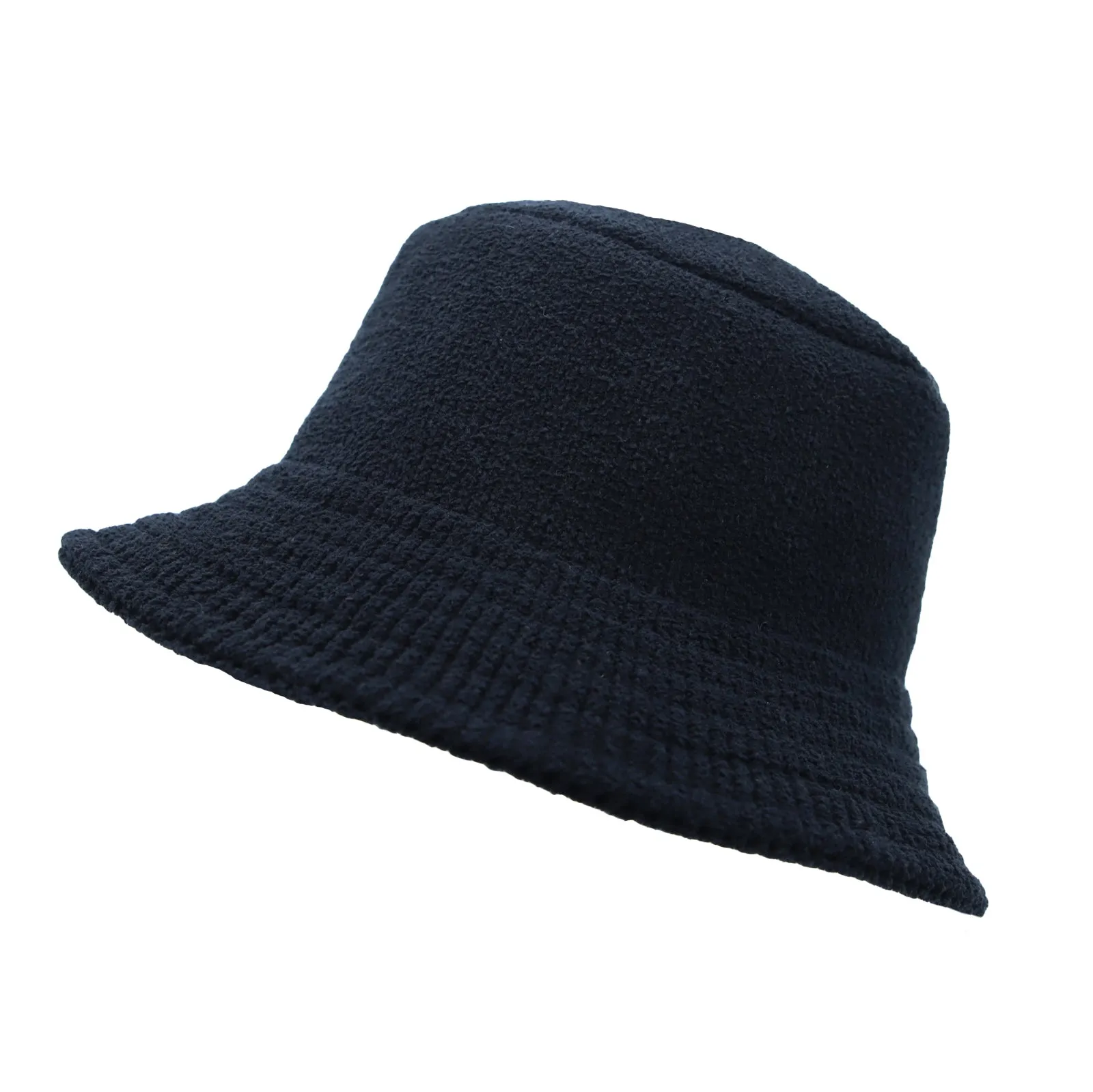 Winter Polyester Warm Bucket Hat Fedora Outdoor Cap NCB1304