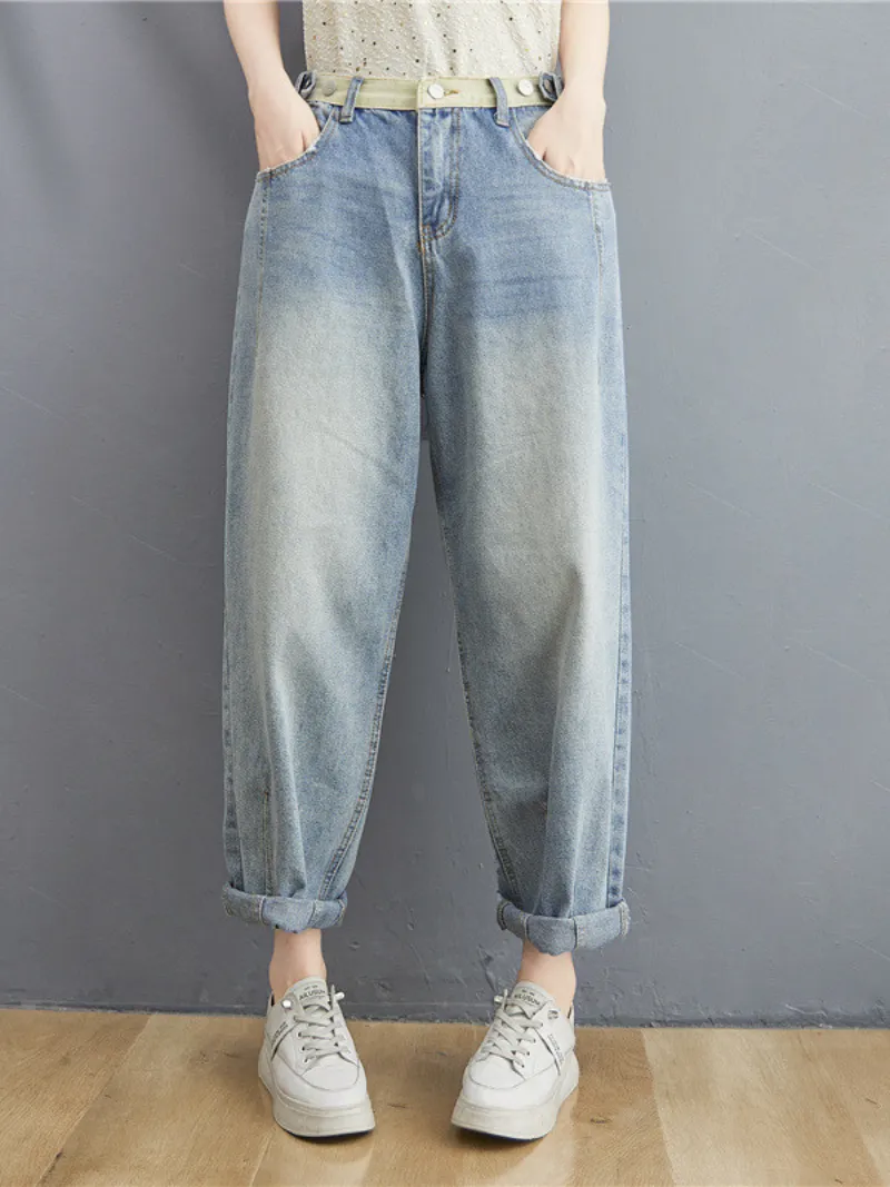 Women's Summer Casual Loose jeans Slim Fit